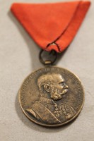 Ferenc József bronz kitüntetés 284