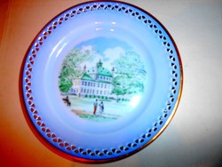 Royal Copenhagen porcelain with openwork border decorative plate 18 cm