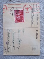 III.Birodalom levelezőlap. /Adolf Hitler /