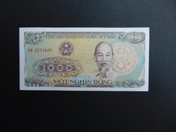 1000 dong 1988 Vietnam Hajtatlan bankjegy