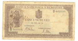 500 lei 1941 Románia 3.