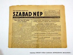 1952 március 2  /  SZABAD NÉP  /  Régi ÚJSÁGOK KÉPREGÉNYEK MAGAZINOK Szs.:  12425