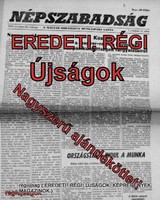 1986 február 18  /  NÉPSZABADSÁG  /  Régi ÚJSÁGOK KÉPREGÉNYEK MAGAZINOK Szs.:  8505