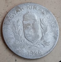Magyar Királyság ezüst 1 Pengő 1926. 
