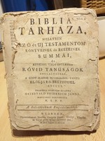 Biblia tárháza, Streibig Gergely János nyomdája, Győr, 1780. Borító nélkül