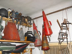 Veterán autó motor szerviz loft 3db Minimax tűzoltó készülék retro poroltó tűzoltókészülék
