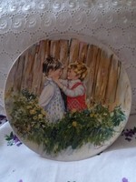 Wegdwood decorative plate with children
