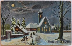 Karácsonyi képeslap, 1915