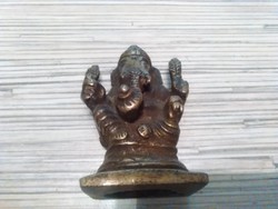 Ganesha réz szobor 
