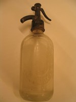 Soda bottle, same name, Debrecen, 1927, artificial ice and salt water factory r.T. Debreczen