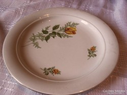 Sárga rózsás tányér  23 cm  kahla  lapos