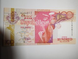 Seychelle - szigetek 100 rupees 1998 UNC  Nagyon Ritka!