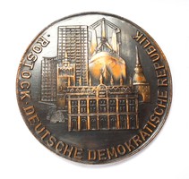 City of Rostock, Gd commemorative medal.