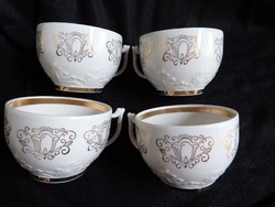 Régi Dmitrov orosz/szovjet porcelán teás csészék