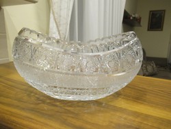 Aikai crystal serving bowl