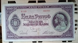 Száz Pengő 1945..bankjegy
