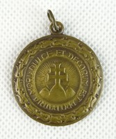 0S897 Antik irredenta sportérem bronzérem 30 mm