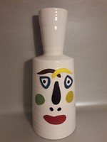 36 cm JELKÉPES ÁRON KIVÁLÓ AJÁNDÉK !!! Gilde modern art kerámia váza 36 cm