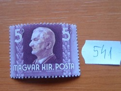 5 PENGŐ 1941 HORTHY MIKLÓS 541#