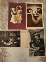 4 postcards before 1945