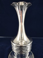 Fantasztikus ezüst váza 1950-es évek