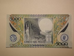 Kolumbia 5000 Pesos UNC 2013