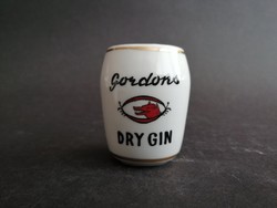 Gordons Dry Gin Aquincum porcelán pohárka feles pohár- EP