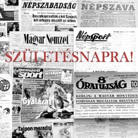 1984 február 16  /  NÉPSZABADSÁG / Régi újság! SZÜLETÉSNAPRA!?