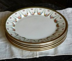 Francia fajanszporcelán tányérok  XIX. sz-ból