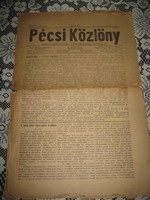 Pécsi Közlöny   ,   1907 október 17. , 16 oldalon