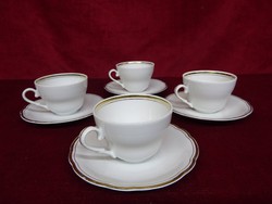 Kahla quality German porcelain teacup + saucer, never used. Jokai.