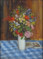0Z144 Tattenbach : Asztali virágcsendélet 1912