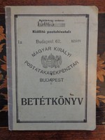 MAGYAR KIRÁLYI BETÉTKÖNYV 1933 - 38
