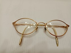 Régi aranyozott szemüveg 