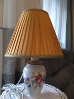 Zsolnay pajzspecsétes asztali lámpa 1926-ból ernyő nélkül
