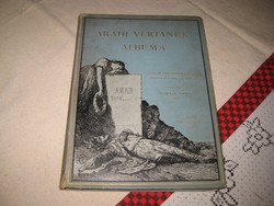 Aradi blood witness album 1890 written by varga ottó, beautiful condition 210 x 290 mm
