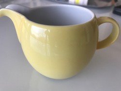 Thomas (Rosenthal) porcelán tej/tejszín kiöntő vaníliasárga színben, Új
