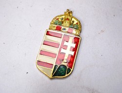 Magyar címeres plakett.