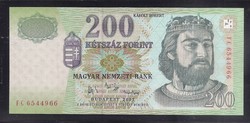  200 Forint  2007 " FC "  UNC  