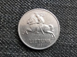 Litvánia 2 cent 1991 / id 18376/