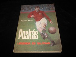 PUSKÁS  legenda  és valóság , 1982,  írta  Hámori Tibor  