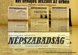1982 március 20  /  NÉPSZABADSÁG  /  Régi ÚJSÁGOK KÉPREGÉNYEK MAGAZINOK Szs.:  9382
