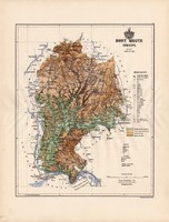 Hont megye térkép 1886 (3), vármegye, atlasz, Kogutowicz Manó, 43 x 57 cm, Gönczy Pál, nagy méret