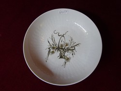 Rosenthal német kézzel festett porcelán tál. Bjorn Wiinblad dezign. Átmérője  18 cm. Vanneki!