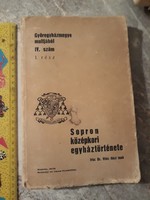 Sopron középkori egyháztörténete című könyv1939