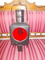 Antik vasutas lámpa,váltó lámpa,helyzetjelző lámpa