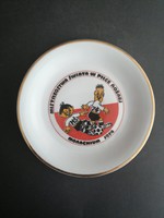 Polish 1974 munich sport retro porcelain wall bowl plate - ep
