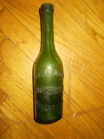 Antik üveg palack brázay kálmán nagykereskedő budapesten