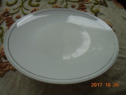 Rosenthal silver striped bowl 24.7 cm