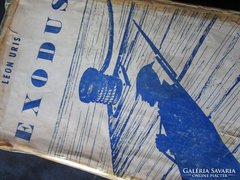 Leon Marcus Uris: EXODUS eredeti NEW YORK kiad. JUDAIKA 1958